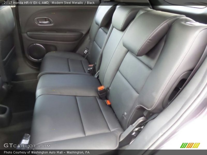 Modern Steel Metallic / Black 2017 Honda HR-V EX-L AWD