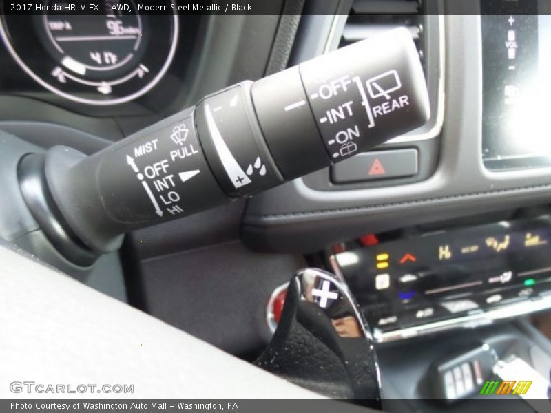 Modern Steel Metallic / Black 2017 Honda HR-V EX-L AWD