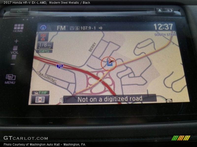 Modern Steel Metallic / Black 2017 Honda HR-V EX-L AWD