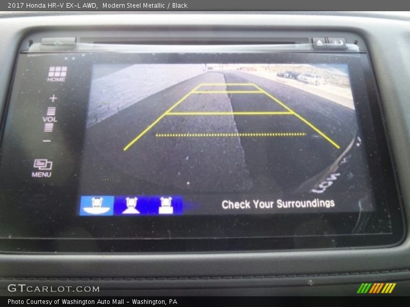Modern Steel Metallic / Black 2017 Honda HR-V EX-L AWD