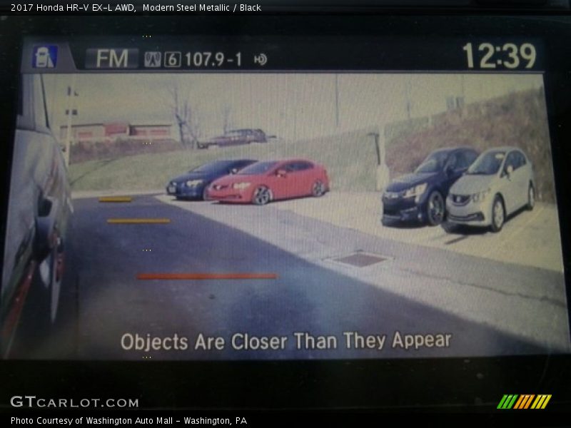 Modern Steel Metallic / Black 2017 Honda HR-V EX-L AWD