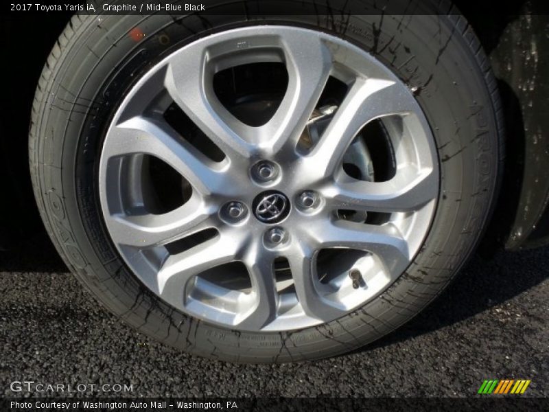 Graphite / Mid-Blue Black 2017 Toyota Yaris iA