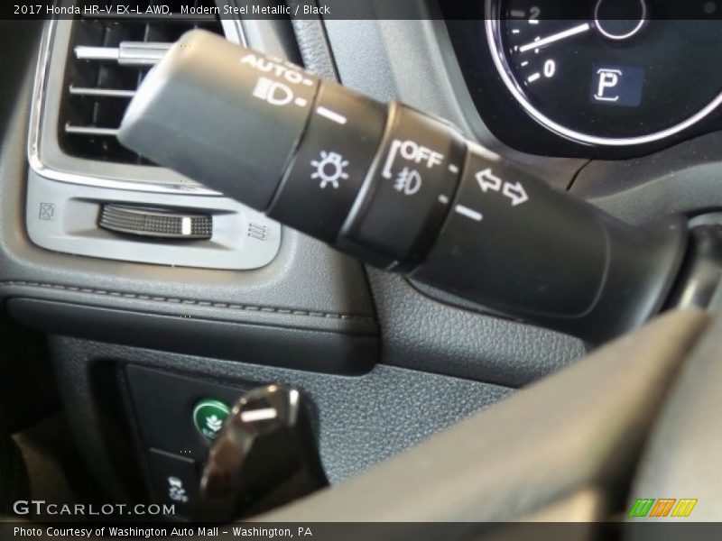 Modern Steel Metallic / Black 2017 Honda HR-V EX-L AWD