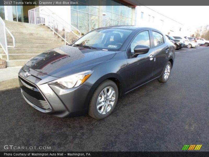 Graphite / Mid-Blue Black 2017 Toyota Yaris iA