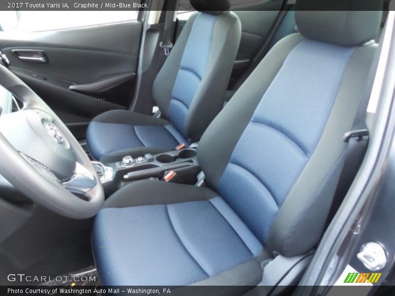 Graphite / Mid-Blue Black 2017 Toyota Yaris iA