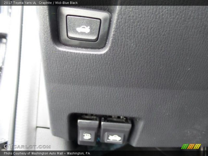 Graphite / Mid-Blue Black 2017 Toyota Yaris iA