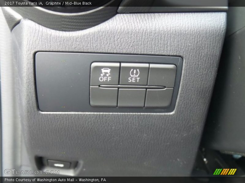 Graphite / Mid-Blue Black 2017 Toyota Yaris iA