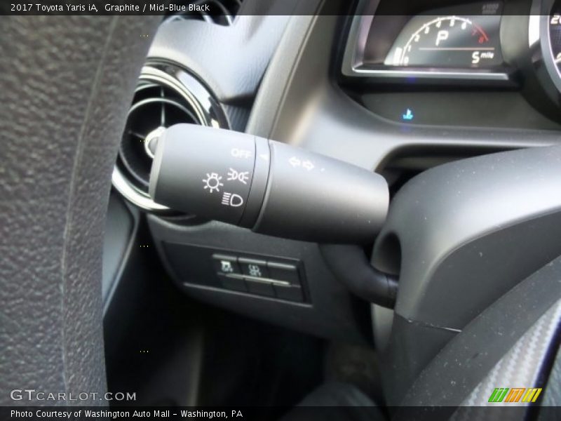 Graphite / Mid-Blue Black 2017 Toyota Yaris iA