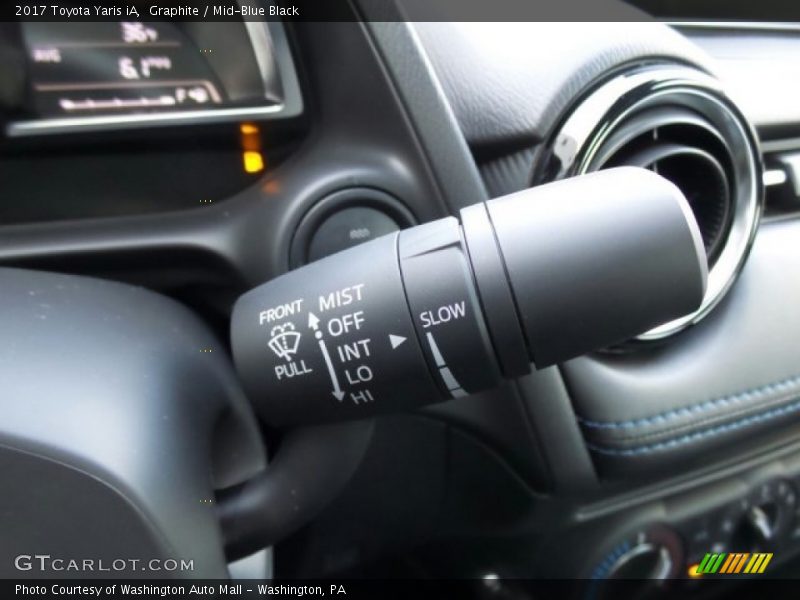 Graphite / Mid-Blue Black 2017 Toyota Yaris iA