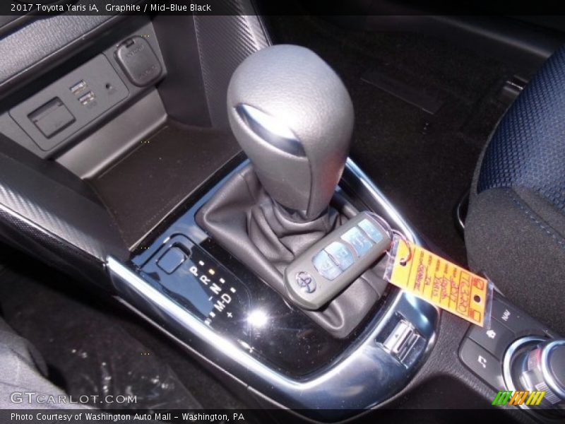 Graphite / Mid-Blue Black 2017 Toyota Yaris iA