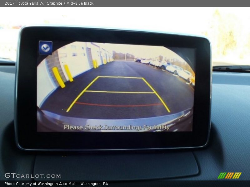 Graphite / Mid-Blue Black 2017 Toyota Yaris iA