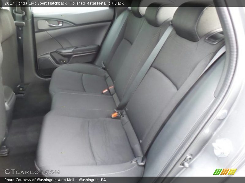 Polished Metal Metallic / Black 2017 Honda Civic Sport Hatchback