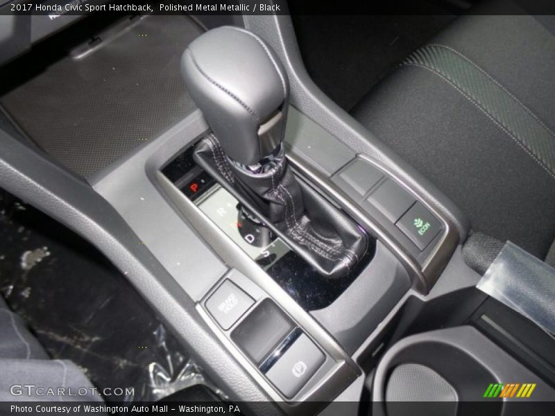 Polished Metal Metallic / Black 2017 Honda Civic Sport Hatchback