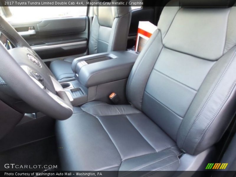 Front Seat of 2017 Tundra Limited Double Cab 4x4