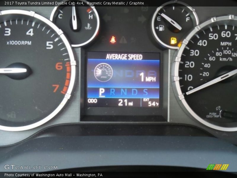 Magnetic Gray Metallic / Graphite 2017 Toyota Tundra Limited Double Cab 4x4