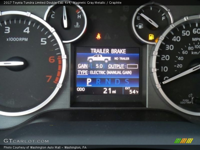 Magnetic Gray Metallic / Graphite 2017 Toyota Tundra Limited Double Cab 4x4