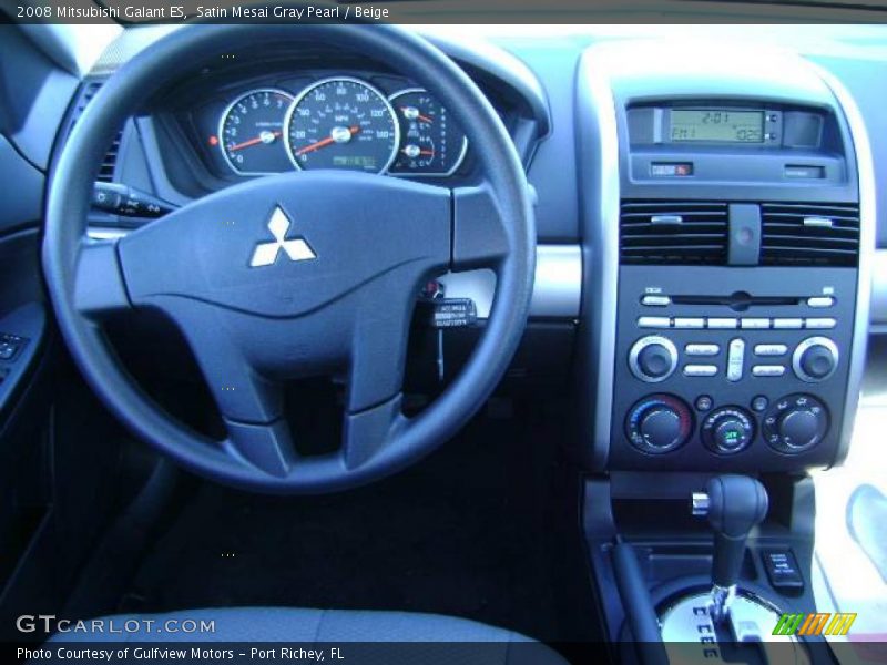 Satin Mesai Gray Pearl / Beige 2008 Mitsubishi Galant ES