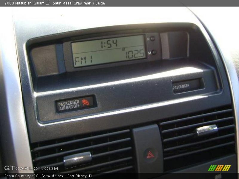 Satin Mesai Gray Pearl / Beige 2008 Mitsubishi Galant ES