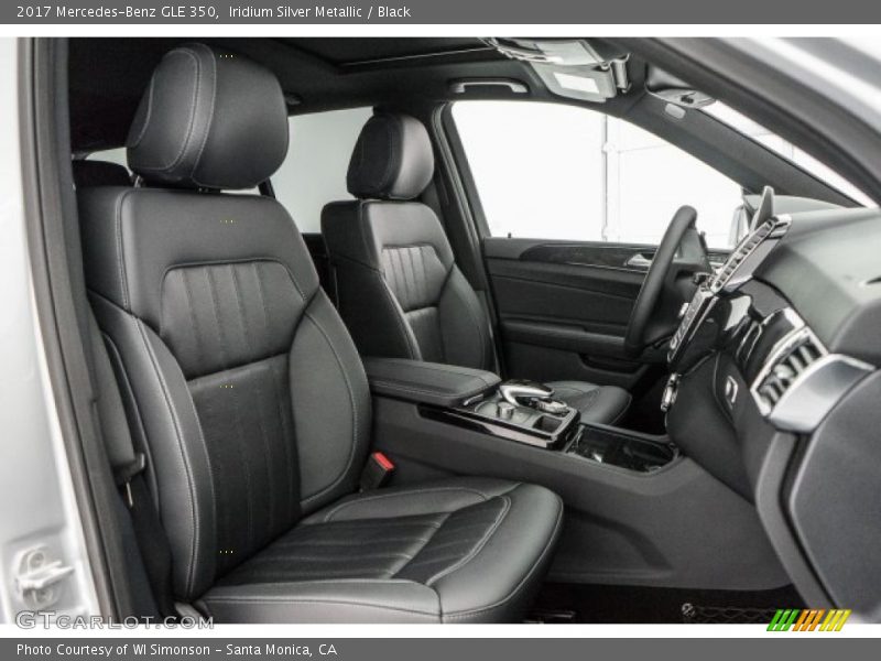 Iridium Silver Metallic / Black 2017 Mercedes-Benz GLE 350