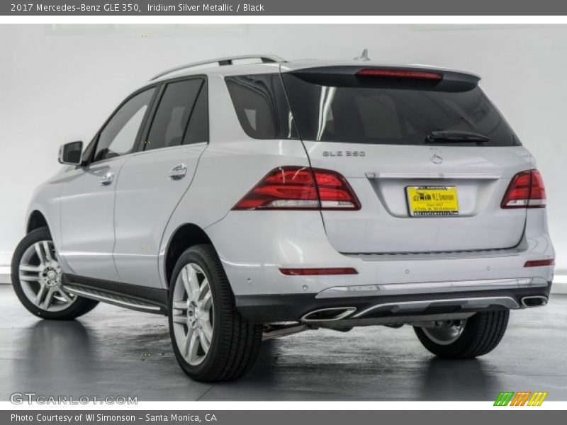 Iridium Silver Metallic / Black 2017 Mercedes-Benz GLE 350