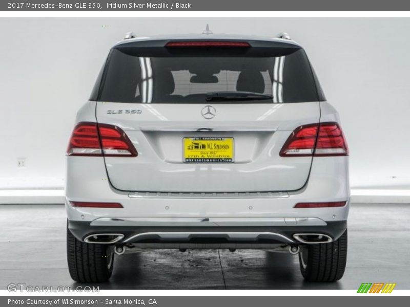 Iridium Silver Metallic / Black 2017 Mercedes-Benz GLE 350