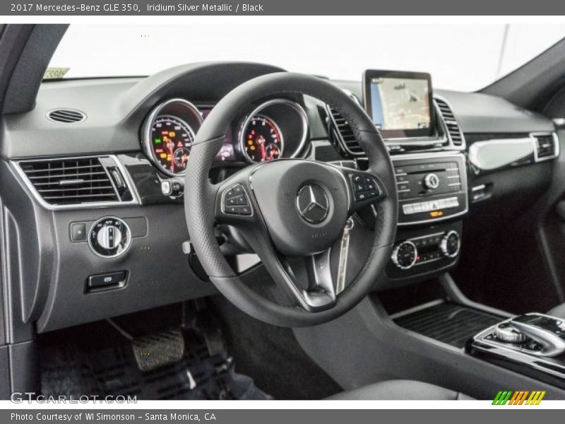 Iridium Silver Metallic / Black 2017 Mercedes-Benz GLE 350