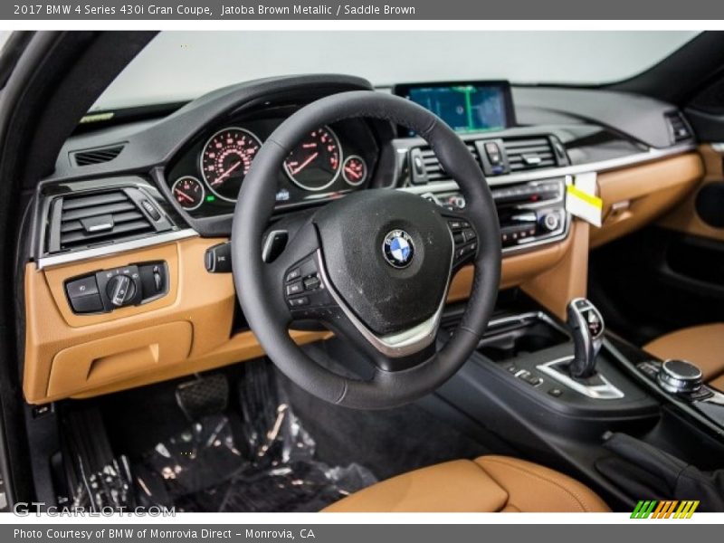 Jatoba Brown Metallic / Saddle Brown 2017 BMW 4 Series 430i Gran Coupe