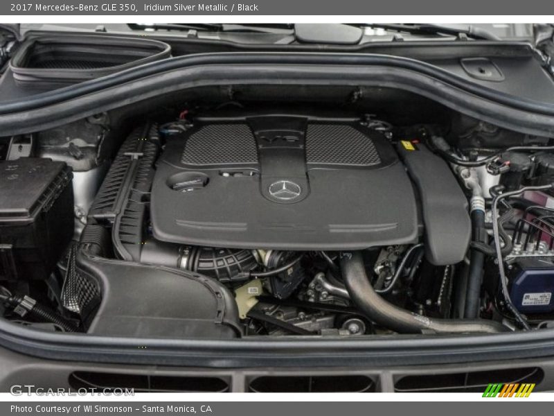 Iridium Silver Metallic / Black 2017 Mercedes-Benz GLE 350