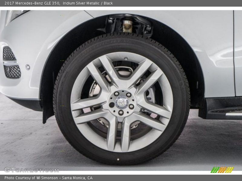 Iridium Silver Metallic / Black 2017 Mercedes-Benz GLE 350