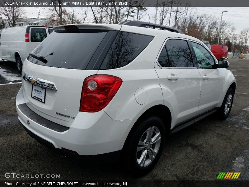 Summit White / Light Titanium/Jet Black 2014 Chevrolet Equinox LT
