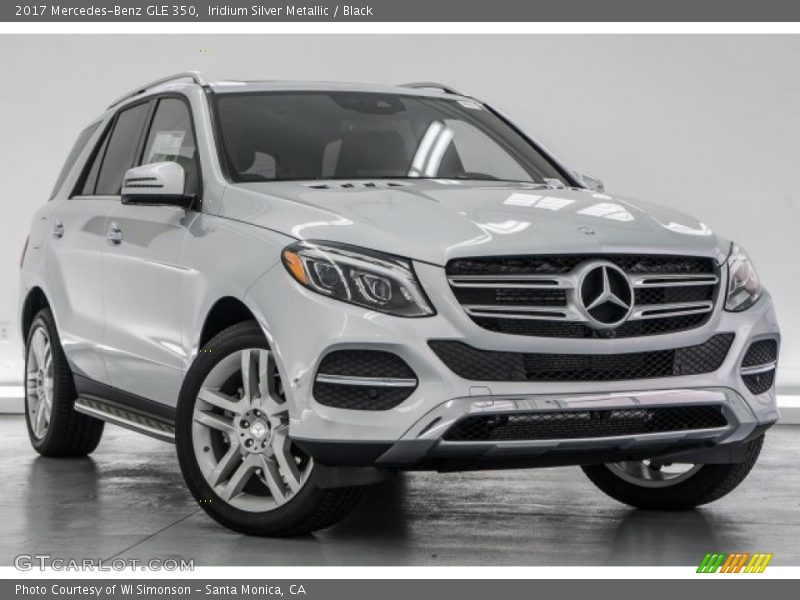 Iridium Silver Metallic / Black 2017 Mercedes-Benz GLE 350