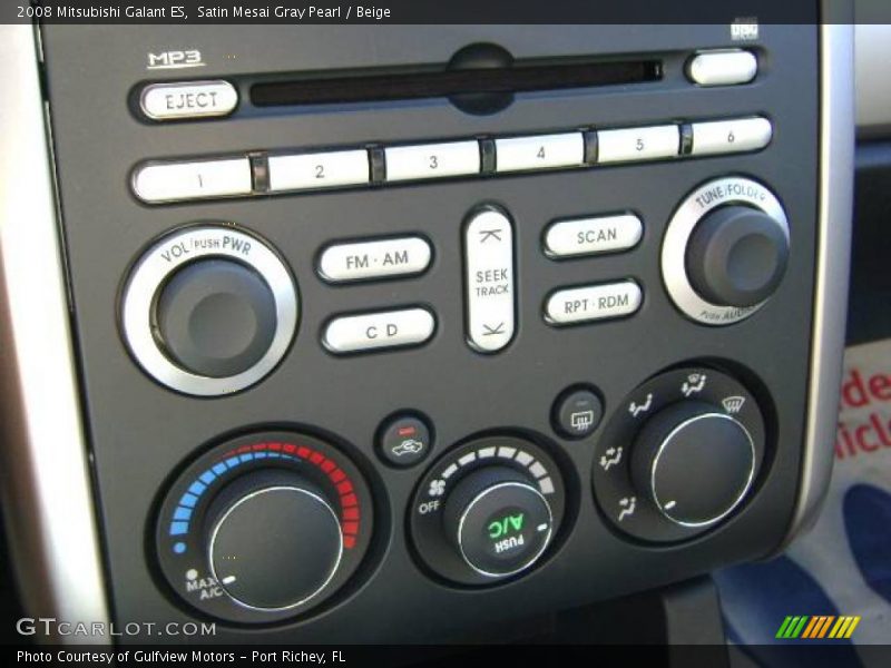 Satin Mesai Gray Pearl / Beige 2008 Mitsubishi Galant ES