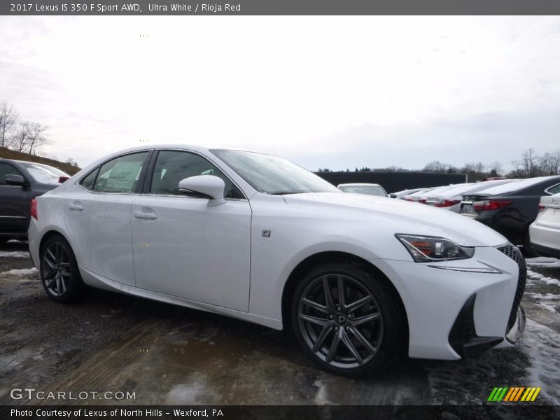  2017 IS 350 F Sport AWD Ultra White