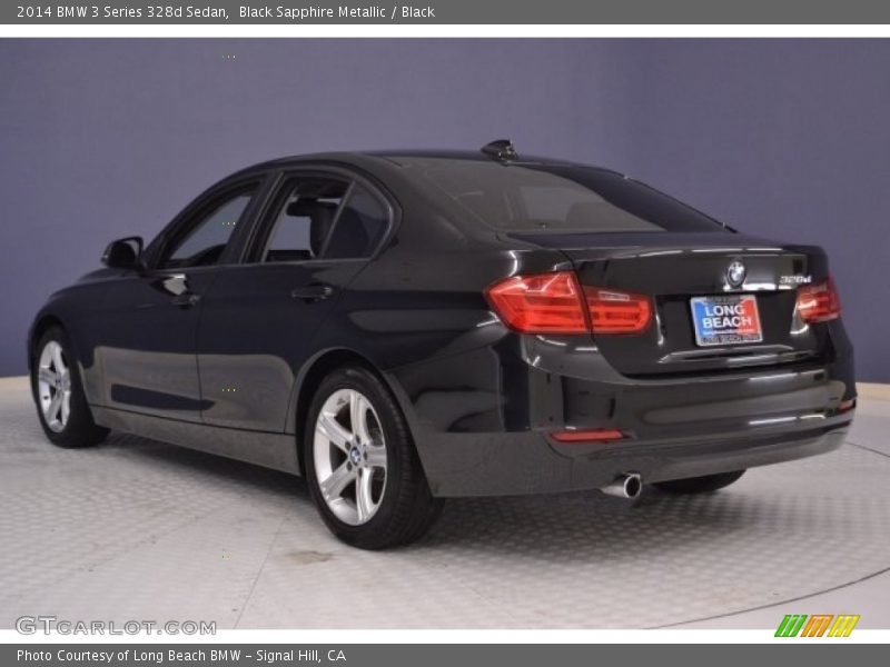 Black Sapphire Metallic / Black 2014 BMW 3 Series 328d Sedan