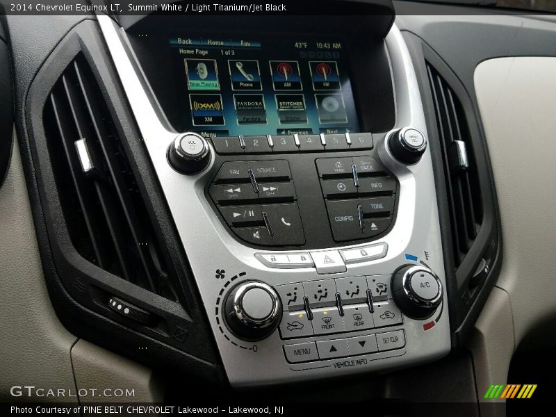 Summit White / Light Titanium/Jet Black 2014 Chevrolet Equinox LT