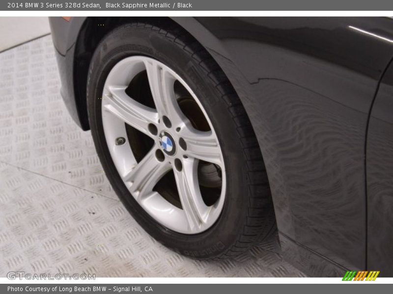 Black Sapphire Metallic / Black 2014 BMW 3 Series 328d Sedan