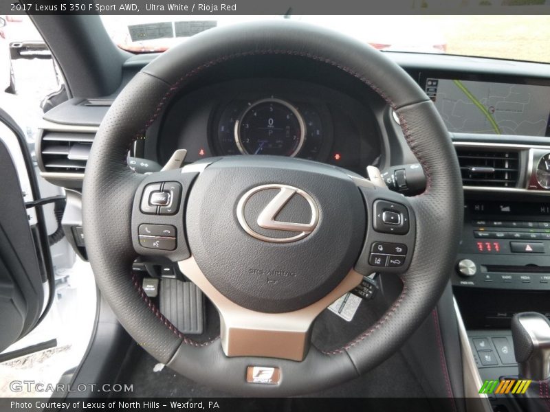  2017 IS 350 F Sport AWD Steering Wheel