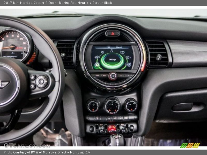 Blazing Red Metallic / Carbon Black 2017 Mini Hardtop Cooper 2 Door