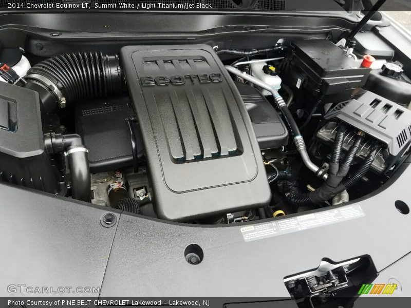 Summit White / Light Titanium/Jet Black 2014 Chevrolet Equinox LT
