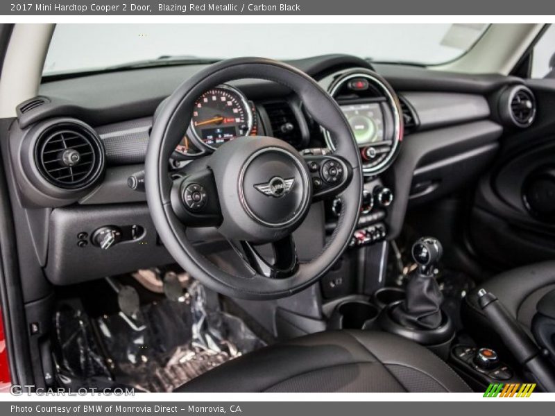Blazing Red Metallic / Carbon Black 2017 Mini Hardtop Cooper 2 Door