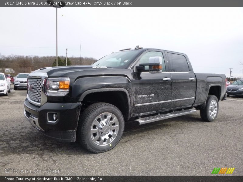 Onyx Black / Jet Black 2017 GMC Sierra 2500HD Denali Crew Cab 4x4