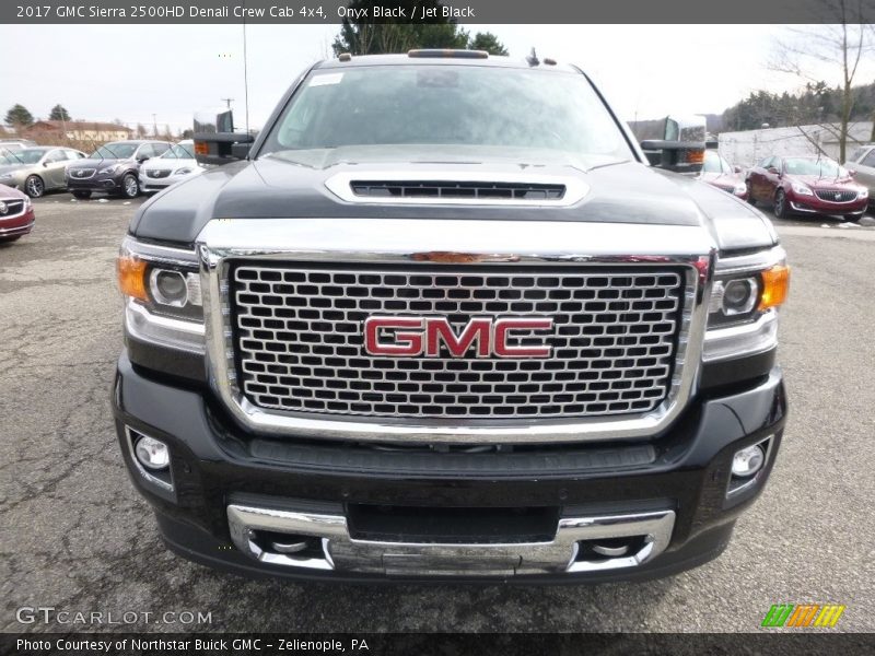 Onyx Black / Jet Black 2017 GMC Sierra 2500HD Denali Crew Cab 4x4