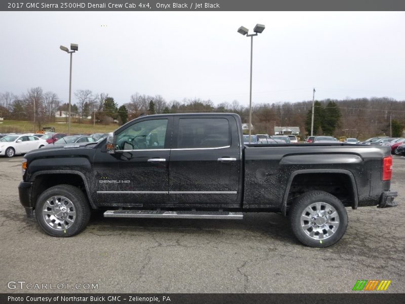 Onyx Black / Jet Black 2017 GMC Sierra 2500HD Denali Crew Cab 4x4