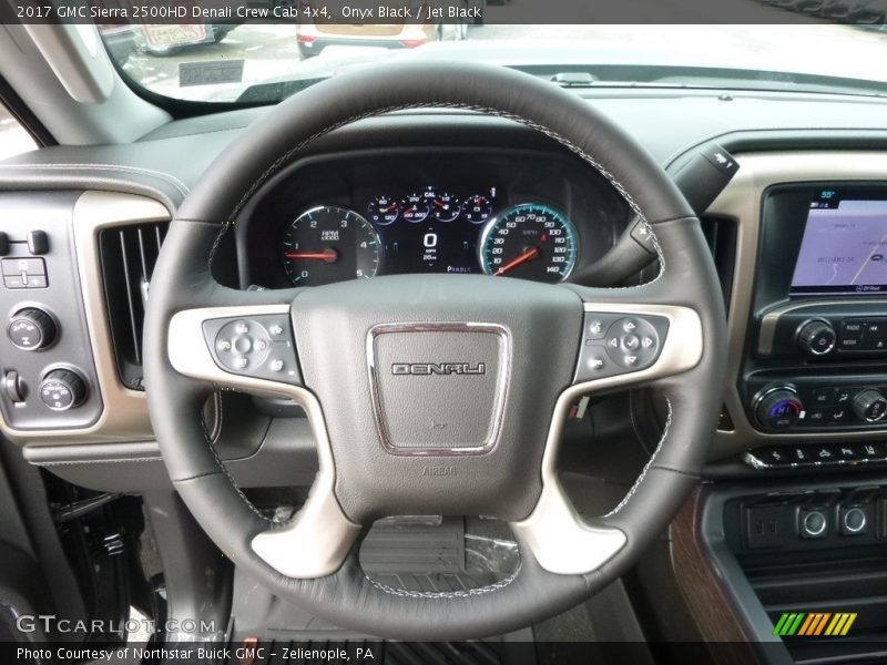  2017 Sierra 2500HD Denali Crew Cab 4x4 Steering Wheel