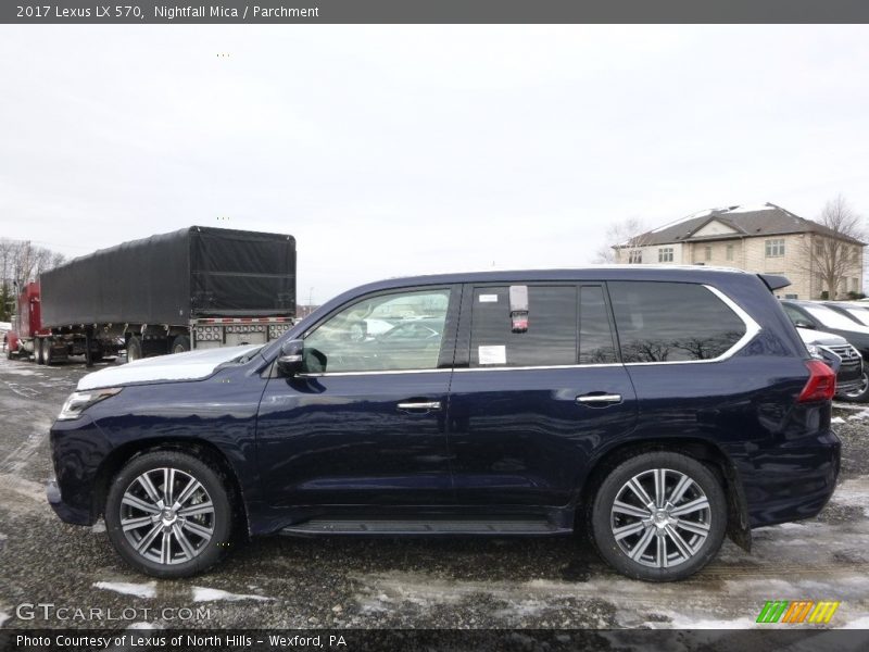 Nightfall Mica / Parchment 2017 Lexus LX 570
