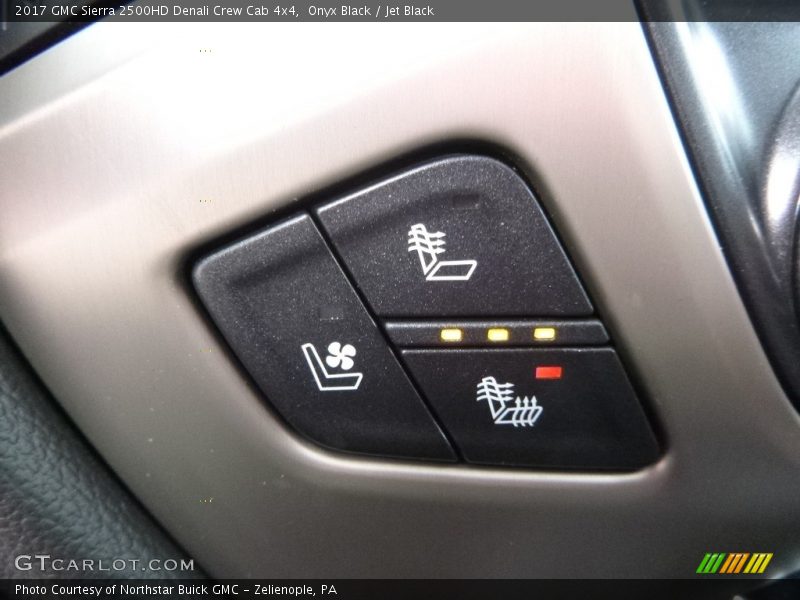 Controls of 2017 Sierra 2500HD Denali Crew Cab 4x4
