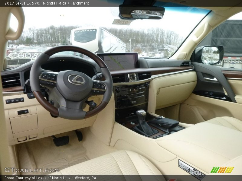  2017 LX 570 Parchment Interior
