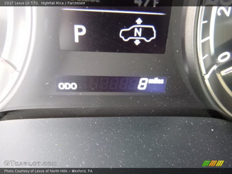 Nightfall Mica / Parchment 2017 Lexus LX 570