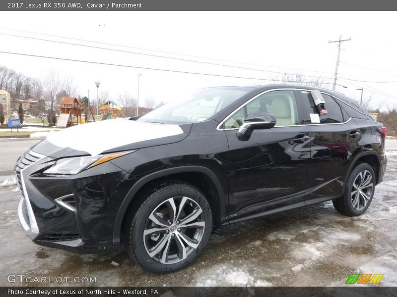Front 3/4 View of 2017 RX 350 AWD