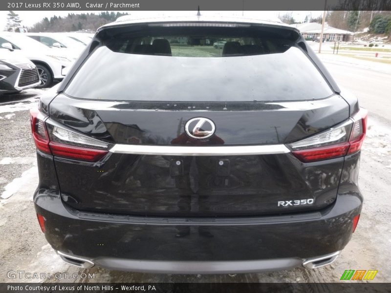Caviar / Parchment 2017 Lexus RX 350 AWD